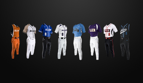 design youth baseball uniforms online
