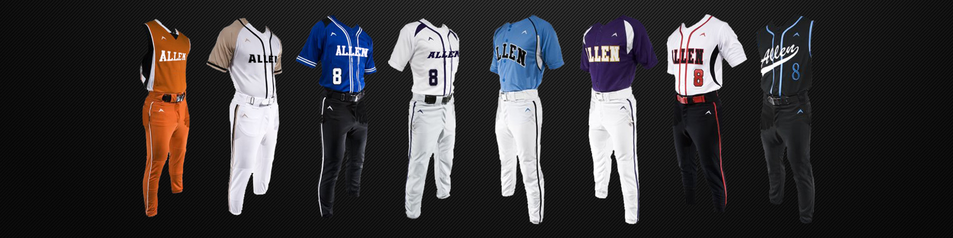 order baseball uniforms