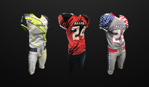 Custom Football Uniforms for Men and Kids Football Teams