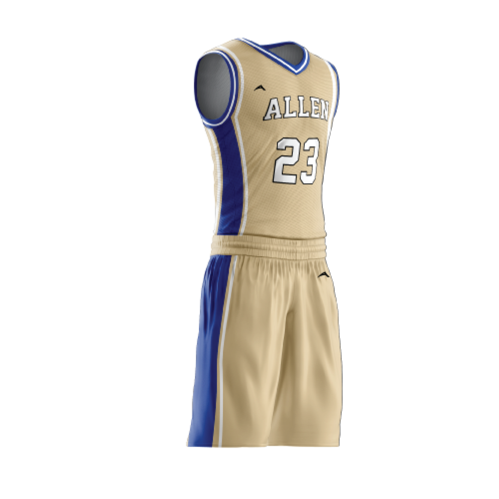 564+ Basketball Uniform Front View for Branding