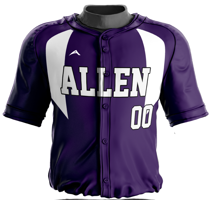 Baseball Jersey Sublimated Aftershock - Allen Sportswear