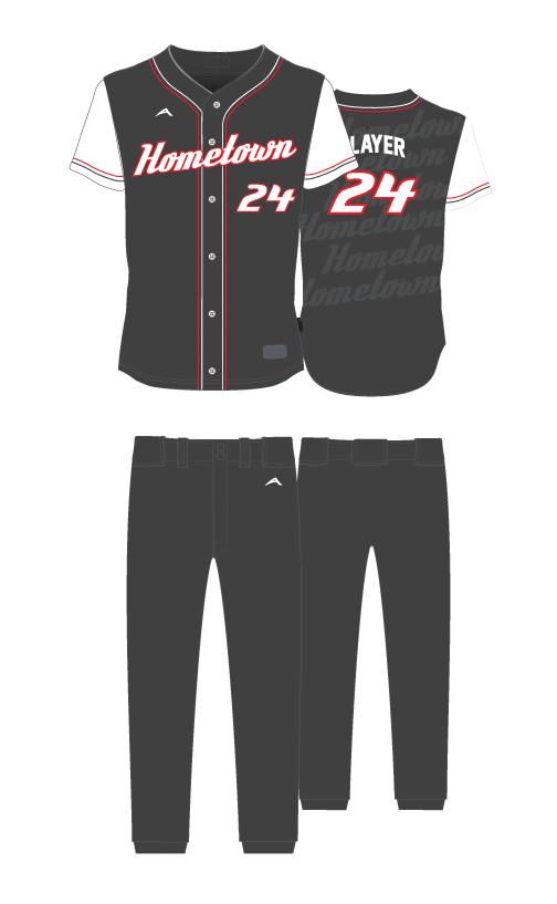 Baseball Softball Sublimation Uniform Homestown Allen Sportswear 2583