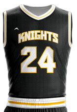 Sublimated Basketball Jersey Knight style