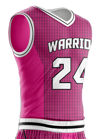 Sublimated Basketball Jersey Warriors style