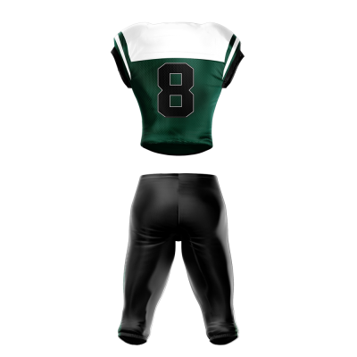 Football Uniform Sublimated 501 Back