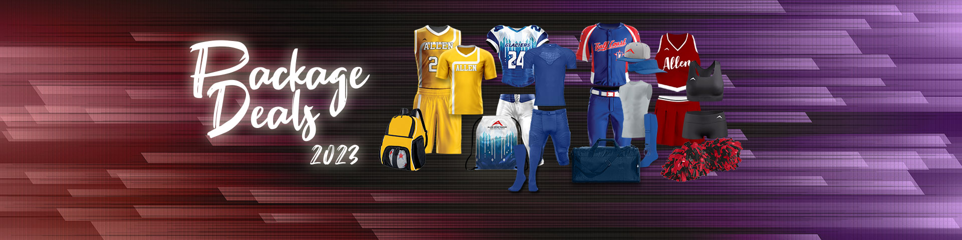 Football Team Packages, Football Promotions - Allen Sportswear