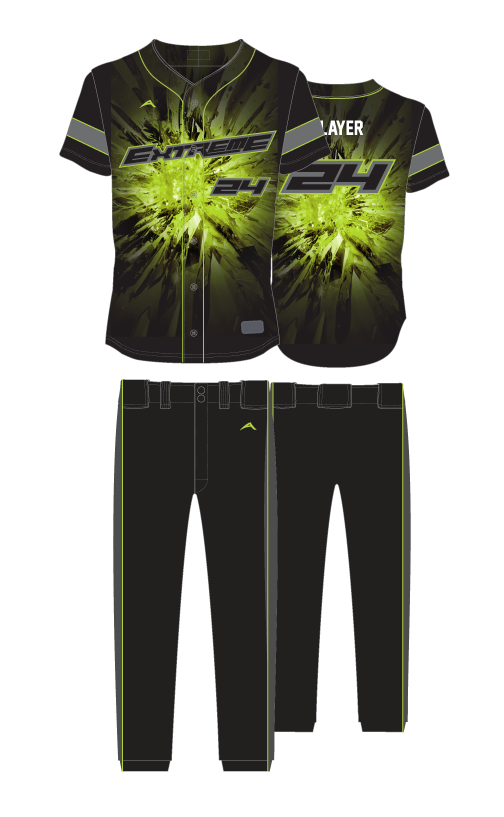 Baseball Softball Sublimated Uniform Explosion Allen Sportswear 7121