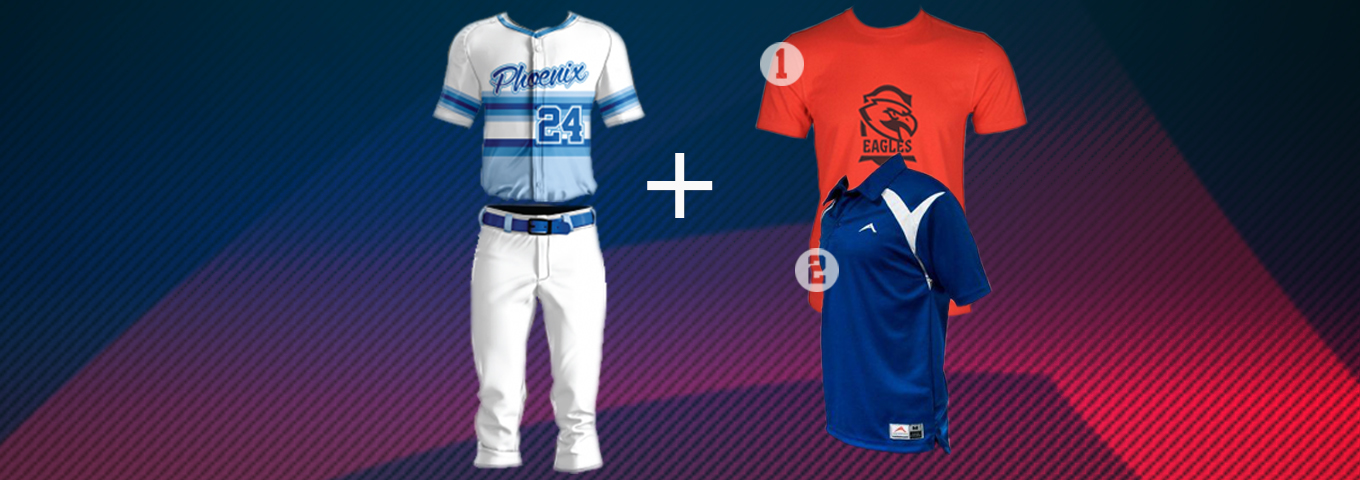 cheap baseball uniform packages