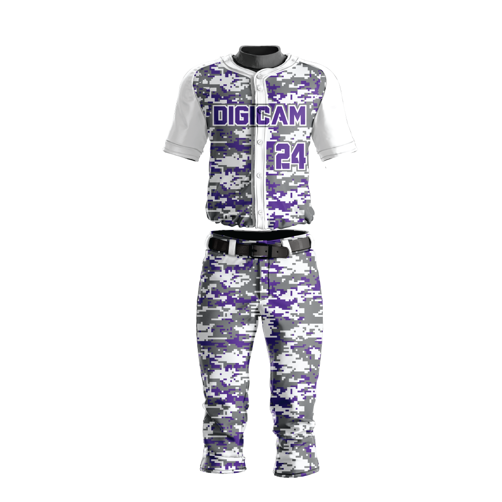 dgital camo baseball jerseys-full-dye custom baseball uniform