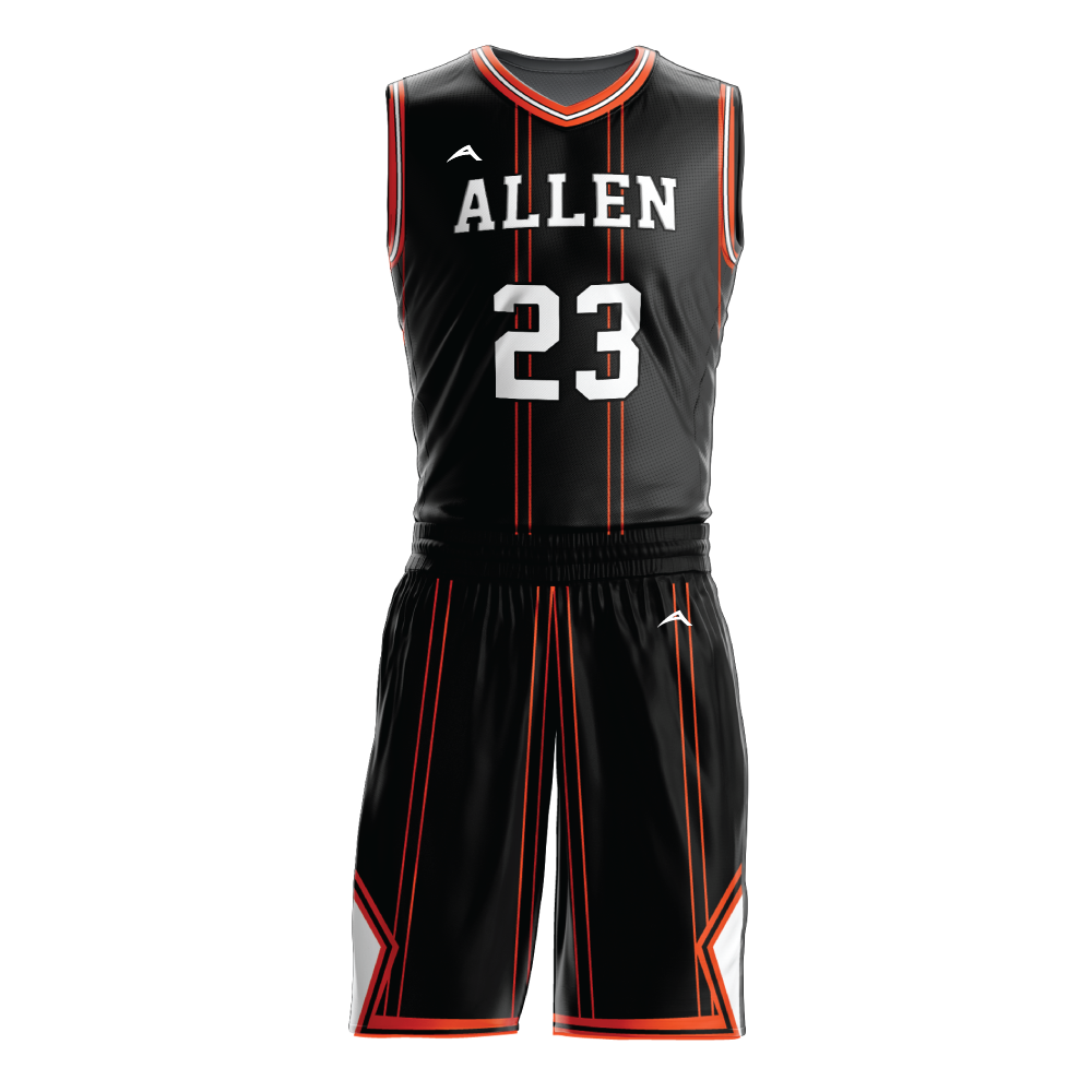 Basketball Uniform Sublimated Ruthless - Allen Sportswear