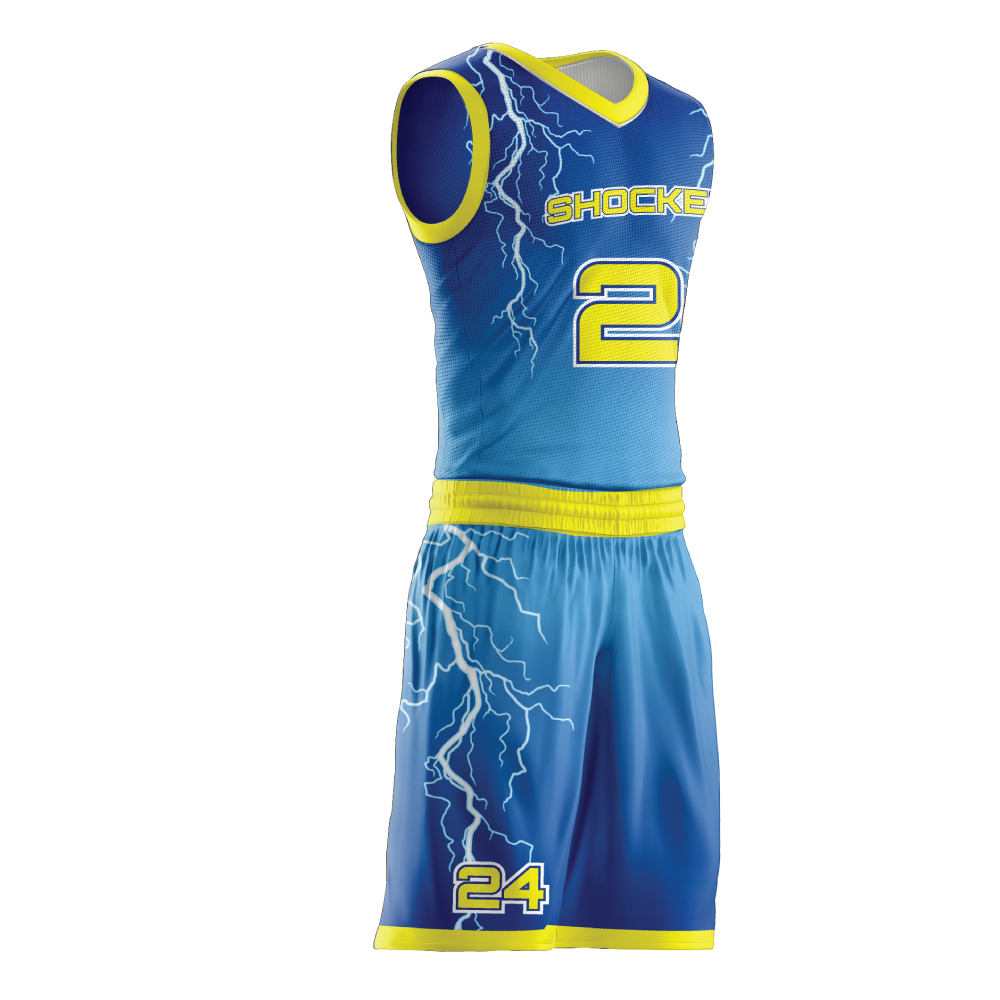 Basketball Jersey Sublimated Royals - Allen Sportswear